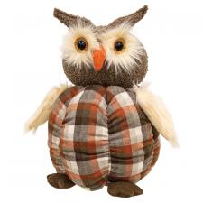Plaid Pumpkin Owl - SPECIAL BUY! Original Price $11.95