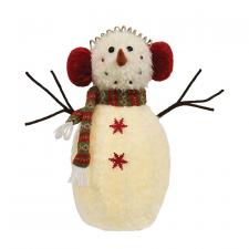 LED Snowman with Earmuffs