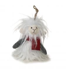 Plush Furry Llama Ornament