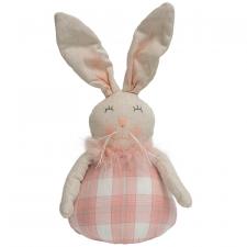 Pink Plaid Bunny