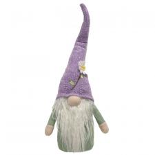 Spring Purple Daisy Gnome