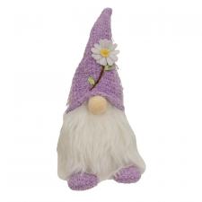 Spring Mini Purple Daisy Gnome