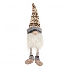  Nordic Brown Winter Gnome w/Dangle Legs
