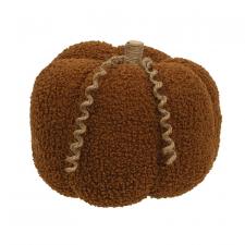 Burnt Orange Plush Large Pumpkin