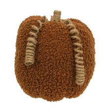 Burnt Orange Plush Medium Pumpkin