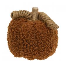 Burnt Orange Plush Small Pumpkin