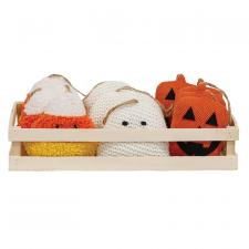 12 pc Halloween Ornaments w/ Crate