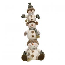Cozy Brown Snowman Stack - SPECIAL BUY! Original Price $34.0