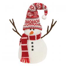 Ho Ho Ho Plush  Snowman Sitter