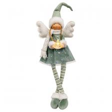 Angel Dangle Leg with LED Candle