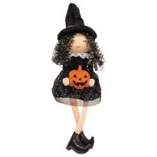 Dangle Leg Witch Doll