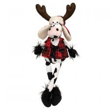 Dangle Leg Reindeer Lumberjack Cow