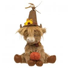 Large Autumn Highland Cow