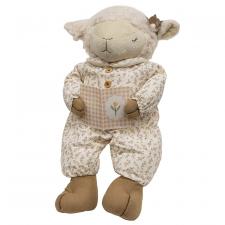 Floral Pajama Sleepy Storytime Lamb Plush - 17.5