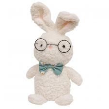 Daisy Bunny Plush Sitter with Glasses - 13.5