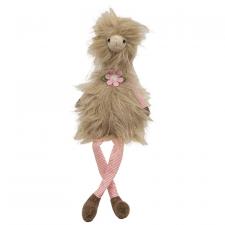 Spring Sparkle Dangle Leg Llama Plush - 17