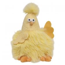 Googly-Eyed Fluffy Chick Plush Sitter - 9