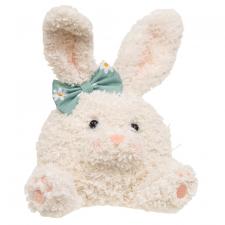 Daisy Bow Plush Bunny Sitter - 12
