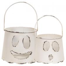 2/Set - Metal Ghost Buckets