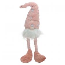 Spring Embroidered Floral Hat Dangle Leg Gnome
