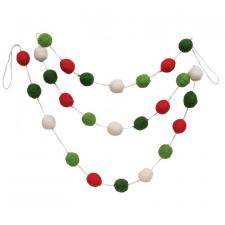 Felted Wool Holiday Garland - SPECIAL BUY!