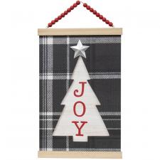 Joy w/Christmas Tree Plaque