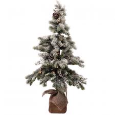 Medium Flocked Tree w/LED Light - SPECIAL BUY! Original Pric