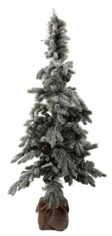 Large Flocked Tree w/LED Light - SPECIAL BUY! Original Price