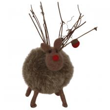 Felted Fluffy Moose, Large