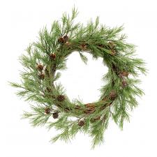 Glittered Woodland Pine Wreath, 21
