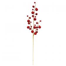 Red Jingle Bell Spray - 24