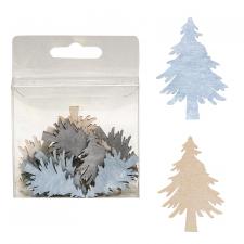 Snowflake Tree  Bowl Filler, 3 Asstd.