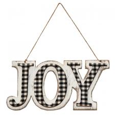 Black/White Joy Hanger