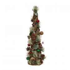 Christmas Woodland Pine Cone Tree Large