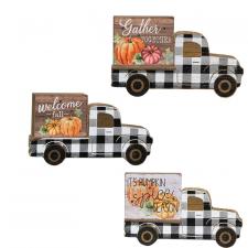 Harvest Truck with LED Light, 3 Asstd. 