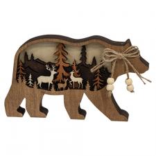 Bear Forest Scene SItter