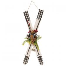Black/White Ski Hanger, Large