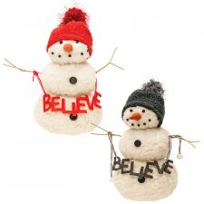 Believe Snowman