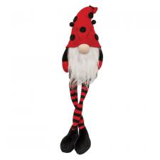 Garden Ladybug Dangle Leg Gnome