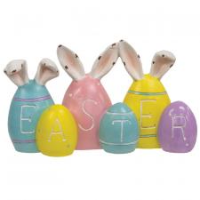 Easter Bunny Ears Resin Sitter