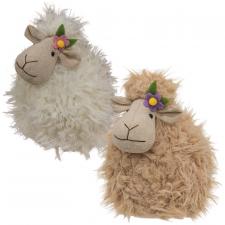 Fluffy Sheep with Flower, 2 Asstd.