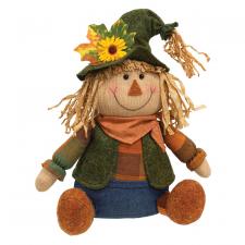 Sitting Autumn Scarecrow