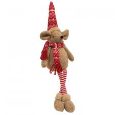 Red Nordic Dangle Leg Mouse