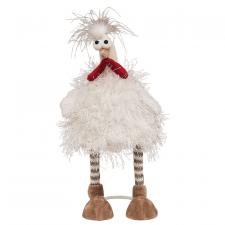 White Wobble Fluffy Chicken